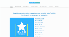 Desktop Screenshot of dugsiacademy.org